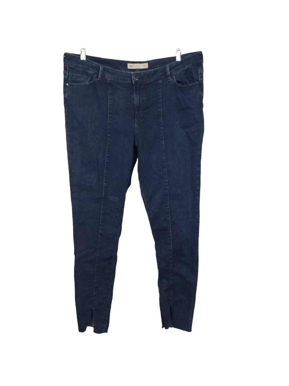 ASOS Denim Front Slit Raw Distressed Hem Jeans 38/36
